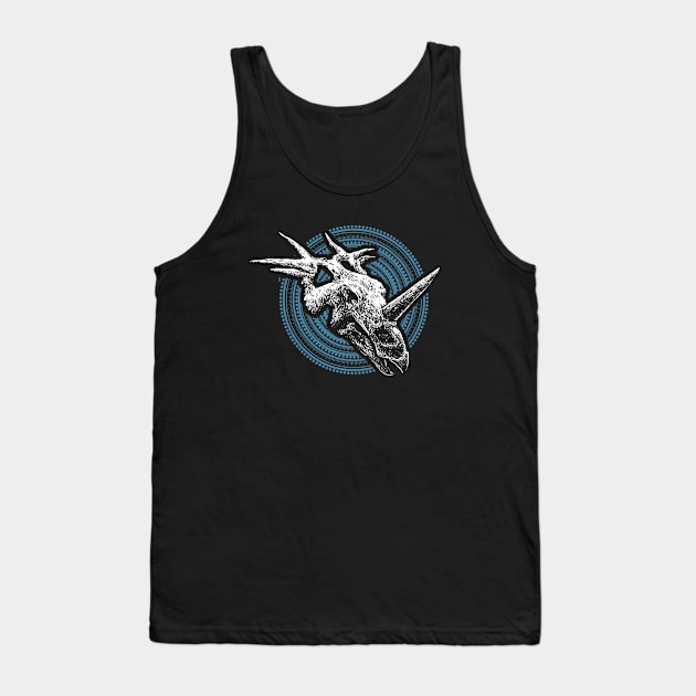 Styracosaurus Skull Tank Top by LAB Ideas